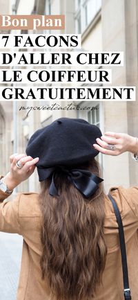 Vous devez faire des économies et vous voulez une nouvelle coiffure ? Je vous donne 7 façons différentes d'aller chez le coiffeur gratuitement ! C'est parti pour ces super bons plans très pratique. #blogueuse #coiffeur #coiffure #coupe #cheveux #gratuit #bonplan