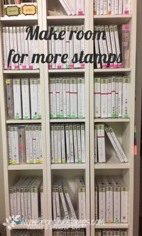 Organize stamp set, Stampin'Up!, Stamp room,