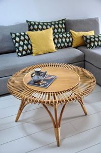 rattan coffee table « Summer »: