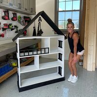 My friend asked me to build a Dollhouse Bookcase for her friends nursery. She wanted a place for books and cute storage AND a piece that…” • Sep 7, 2021 at 12:49pm UT