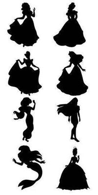 Princesses Silhouettes