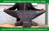 Ask for price with ID0829 on anvilsandtoolsforsale@gmail.com All pictures of all anvils on our website anvil for sale, anvils, blacksmith, blacksmiths, blacksmithing, antique tools, tool collector, swage block, stake, cone, cutler, french pig, amboss, incudine, schmied, forgeron, forge, enclume, forged, blacksmith tools, old tools, vintage tools, handtools, iron work, vise, stake, coutellier, chamouton, hulot harmel, collection, outil ancien, outils anciens, bigorne, art populaire, enclume