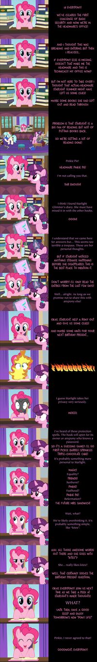 Pinkie Pie Says Goodnight: Headmare Security by MLP-Silver-Quill on DeviantArt