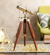 Get this small decorative telescope to enhance your home without taking up much space in your home. It can also look good in your office.