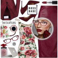 #TheSeaPearl #Spring #SpringintoSummer #Workwear #WorkingGirl #BossBabe #DolceandGabana #Floralprints #SpringFlorals #Roses #PencilSkirts #Pumps#fashion #ootd #inspiration #style #stylization #urstyle #styleset #fashionblogger #earrings #items