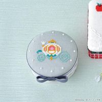 Cinderella's carriage cross-stitch design & how to make a fashionable Tin can | Warmth
