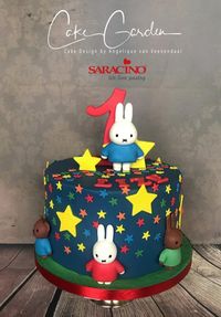 Miffy & friendscake - cake by Cake Garden Houten