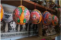 Raghurajpur Artist village is on old heritage crafts village in Puri and is the birthplace of an infamous Guru named Kelucharan Mohapatra.