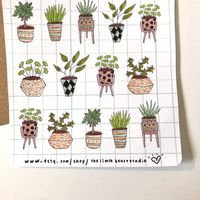 Excited to share this item from my #etsy shop: Mid Century Modern Furniture Sticker Kit, May Monthly Bullet Journal Stickers, plant bujo stickers, scrapbook stickers, journal stickers #cardmakingstationery #plantstrees #midcenturymodern #plantstickers #bujostickers #bujostickerkit