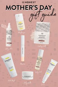 Give your mom the gift of #Honest this Mother's Day. Make a cute gift basket including the Me Moment Soaking Salts, Beauty Sleep Resurfacing Serum and much more that mom will love. A handmade basket with beauty products is the perfect gift to give from kids, toddlers or dad!