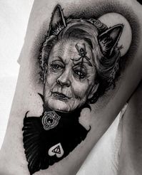 ryan murray on Instagram: “I’ve always wanted to use that spell 🌑 . . . . . . #saniderm #sanidermproteam #blackveiltattoo #harrypotter #blacktattooart…”