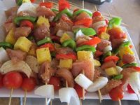 Grill Recipe - Hawaiian Chicken Kabobs - YUM!