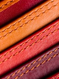 Fear no fabric! Leather can be a wonderful durable fabric to use in your sewing and crafting projects. Find tips and tricks for sewing with leather on the blog at weallsew.com.