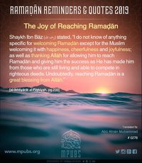 Ramadan reminders The Joy of Reaching Ramadan #Allah #Quran #hadeeth #sunnah #quranverse #quranquotes #muslim #islam #islamicquotes #dua #islamicreminders #muslimpins #SubhanAllah #Alhamdulilaah #Bismillah #Islamicpins #islamicinfo #tawheed #aqeedah #tawakkul #taqwa #salafy #salafi #salafiyyah #manhaj