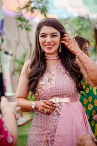Glam Wedding at Fairmont Jaipur with Cute Mehendi Decor Ideas and a Stunning Wedding Entry - Jaya & Dinesh - Witty Vows