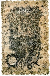 Azathoth, the Blind Idiot God by https://www.deviantart.com/hawanja on @DeviantArt