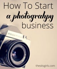 Learn exactly what you need to put your camera skills to work for you and start your own photography business. #photographytutorials