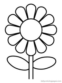 Flower Coloring Page