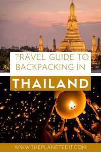 The epicentre of backpacking in Southeast Asia, Thailand is the ultimate destination for budget travellers. It’s a country famed for world-class beaches, lush jungles and parties that last until sunrise. Here’s the perfect travel guide to backpacking in Thailand! #thailand #asia #backpacking #southeastasia | Travel to Thailand | Explore Thailand | Southeastasia Travel