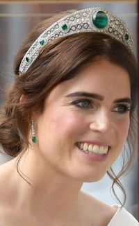 a woman wearing glasses: Princess Eugenie Got a Post-Wedding Hair Makeover