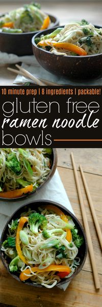 10 Minute Gluten Free Ramen Noodle Bowls - Raising Generation Nourished