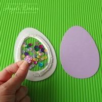 How to make an Easter Egg Shaker Card | papermilldirect