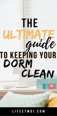 College life is a busy life, and sometimes we can just forget to clean our room or just avoid to do so. Always remember that if your room is a mess, that'll probably reflect on your stay of mind. I've managed to pick a couple things in my two years as a college student. So, here're a couple tips to help you clean your dorm and keep it that way ;).