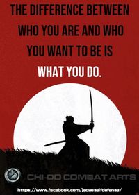 It really is as easy as just getting up and taking a step. #Motivation #martialarts #militarymartialarts #warriors