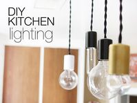 DIY Pipe Pendant Light - Hello Lidy