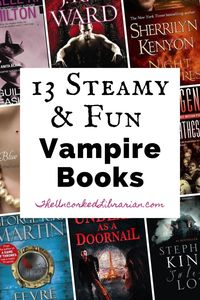 13 books with vampires for adults and teens.