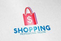 Shopping Logo | Creative Illustrator Templates ~ Creative Market