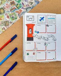 This creative planner is created by artist @journalingwithchloe on IG. Check out our board "Bullet Journal / Planners Ideas" for more weekly planner, journal, beautiful journal, colorful journal and journal doodle #WeeklyPlanner #WeeklyJournal #BeautifulJournal #ColorfulJournal #JournalDoodle