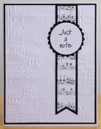 "Note"card by jenn47 - Cards and Paper Crafts at Splitcoaststampers
