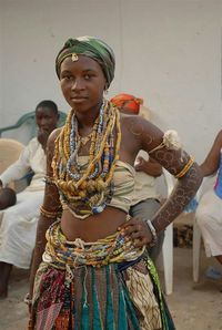 Dipo Krobo beads Ghana