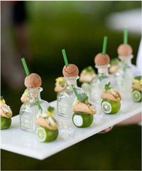 Lime appetizers