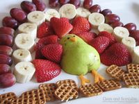 Cute Thanksgiving snack for the kiddos.