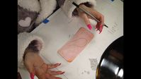 Pink Hearbacked Bookmark
