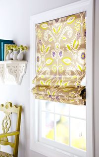 How to Make Roman Shades Two Ways for Custom Window Treatments