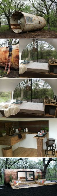 Container House - An old storage tank, transformed into a livable space - Who Else Wants Simple Step-By-Step Plans To Design And Build A Container Home From Scratch?