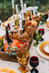 Thanksgiving Table - ORANGE TRUNK VINTAGE STYLING & RENTALS