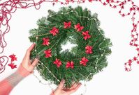 Christmas Wreath Images #christmaswreathdesignsimages #christmaswreathimages #christmaswreathimagesfree #christmaswreathspictures #imagesofchristmaswreaths #picturesofchristmaswreaths