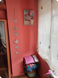 Pintar la pared de color Coral