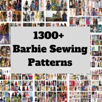 11 Inch Fashion Doll Clothes Sewing Patterns Instant - Etsy UK