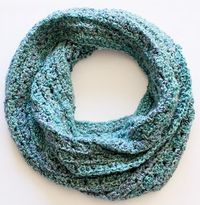 Sea Foam Infinity Scarf