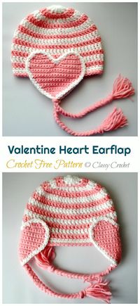 Crochet Valentine Heart Gift Ideas Projects Free Patterns