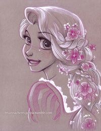 Disney Princess Fan Art: Rapunzel
