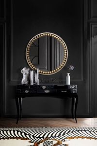 This vintage hallway is the reflection that the vintage style will be always a safe choice for our interior designs. The dark tones all over the room create a more sober look, making it easier to appreciate. Exquisitely designed, the Couple rug brings some romantic vibes, color, and magic to the ambiance.