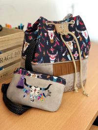 Sac seau Tête de Buffle
