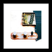 Bring your print to life with hundreds of different frame and mat combinations. Our framed prints are assembled, packaged, and shipped by our expert framing staff and delivered "ready to hang" with pre-attached hanging wire, mounting hooks, and nails. #telecaster #electricguitar #sonicyouth
