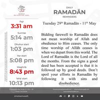 Don't follow up Ramadan with deeds of disobedience #Allah #Quran #hadeeth #sunnah #quranverse #quranquotes #muslim #islam #islamicquotes #dua #islamicreminders #muslimpins #SubhanAllah #Alhamdulilaah #Bismillah #Islamicpins #islamicinfo #tawheed #aqeedah #tawakkul #taqwa #salafy #salafi #salafiyyah #manhaj
